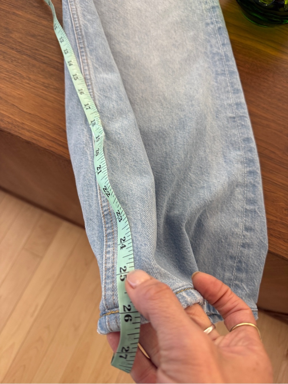 Citizens of Humanity Paloma Baggy Wide Leg Jeans in Siesta Crop - Size 26 - Picture 16 of 16
